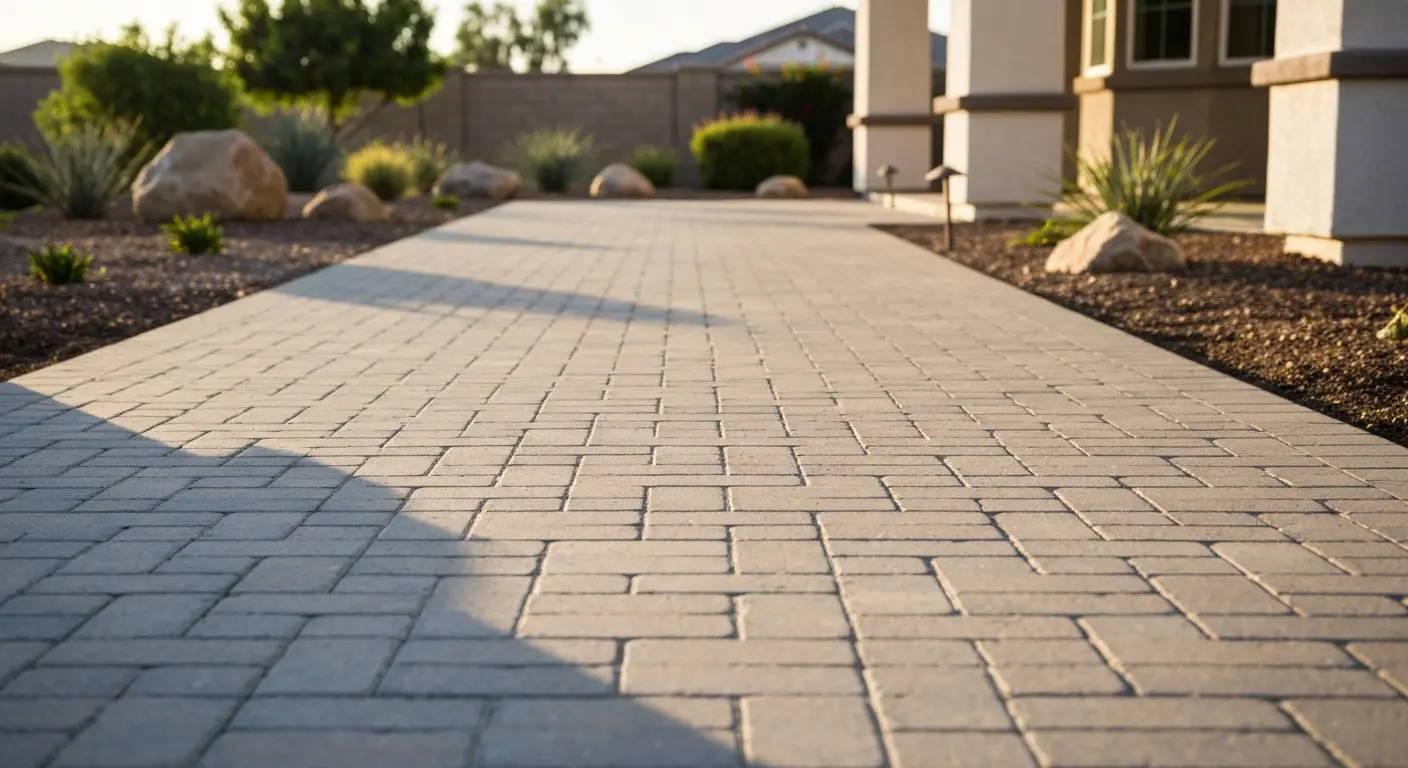 Paver walkway pathway