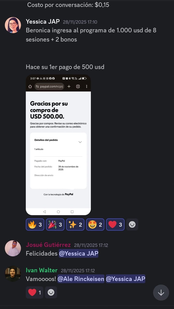Testimonio de un cliente