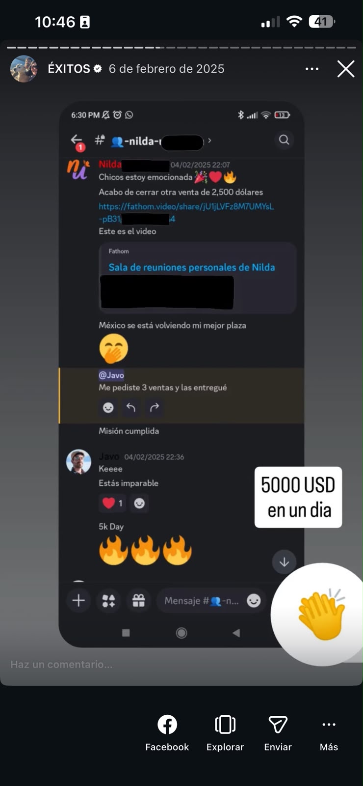Testimonio de un cliente