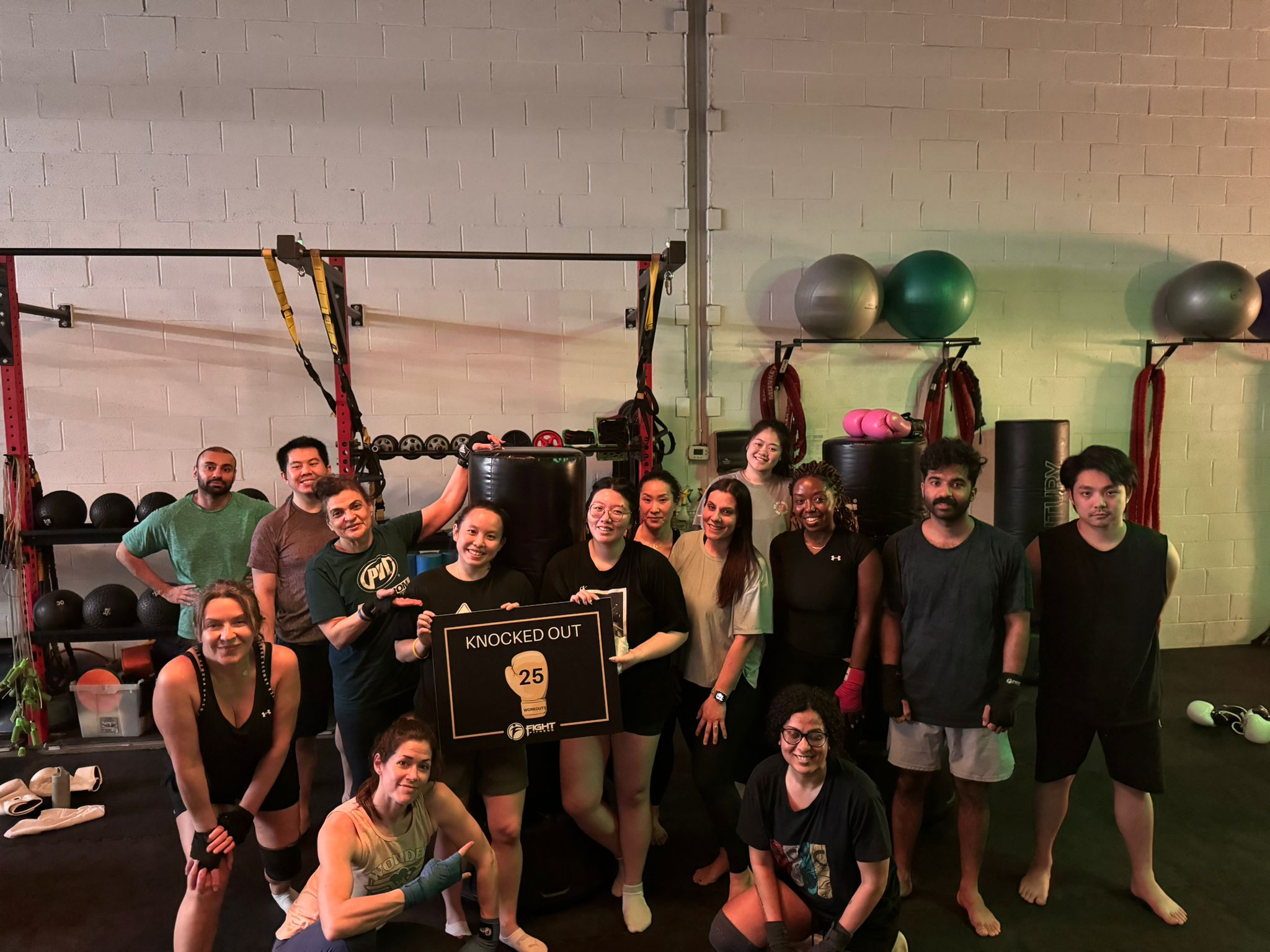 Kickboxing fitness success story Markham
