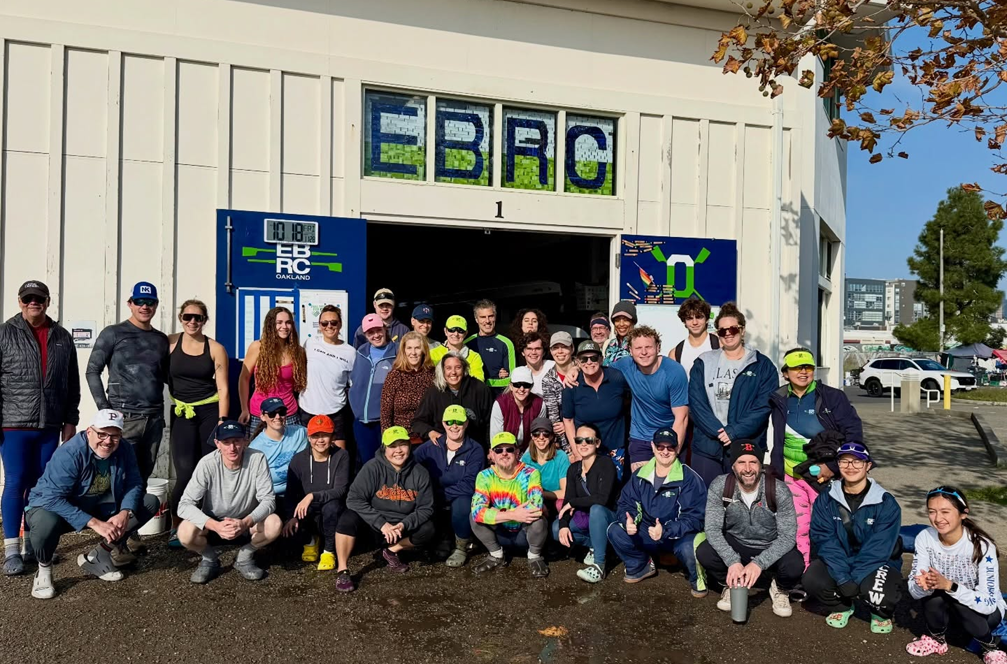 EBRC rowers