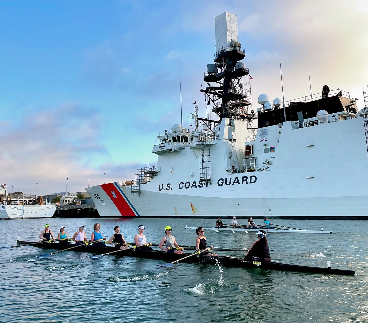 EBRC crew on the water