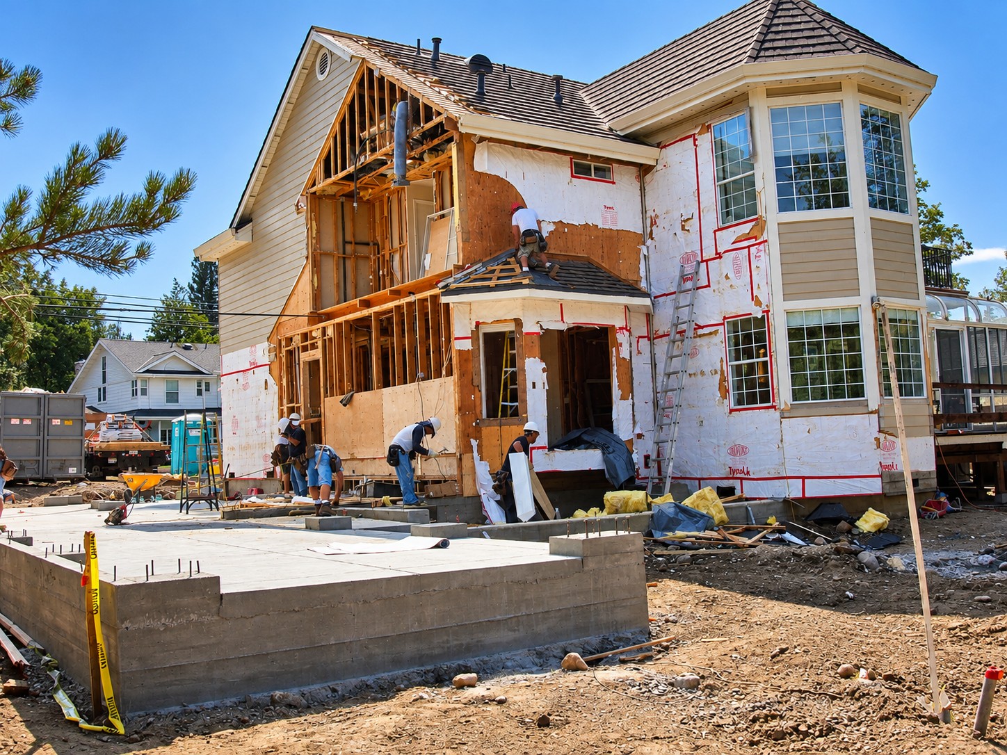 Home addition 6 - Mercado Construction & Design