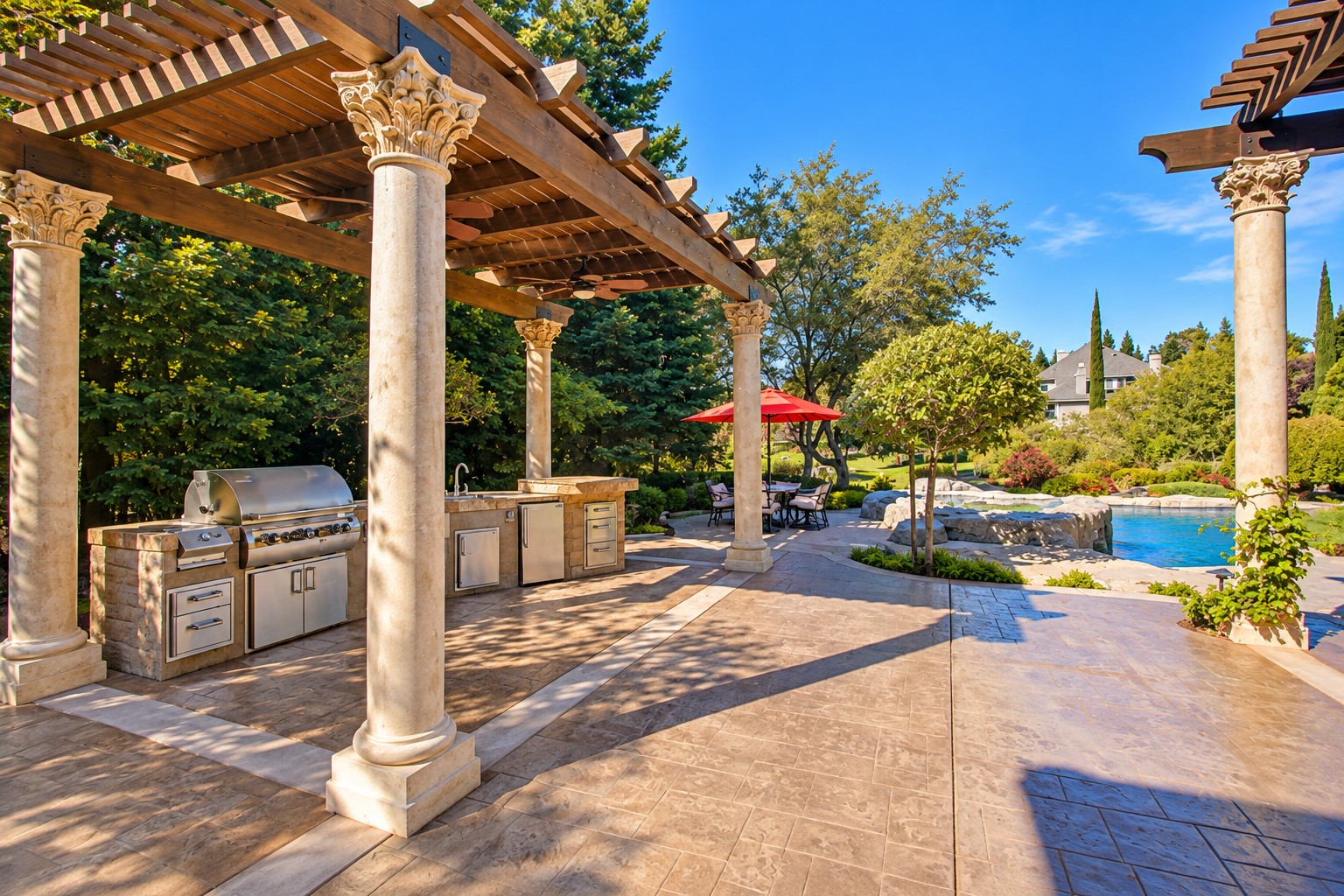 Outdoor living & pool 8 - Mercado Construction & Design