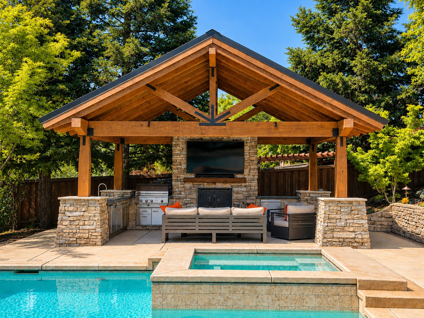 Outdoor living & pool 5 - Mercado Construction & Design