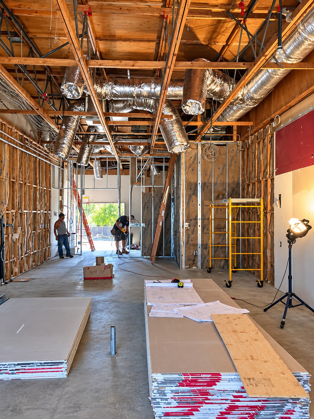 Commercial buildout 7 - Mercado Construction & Design