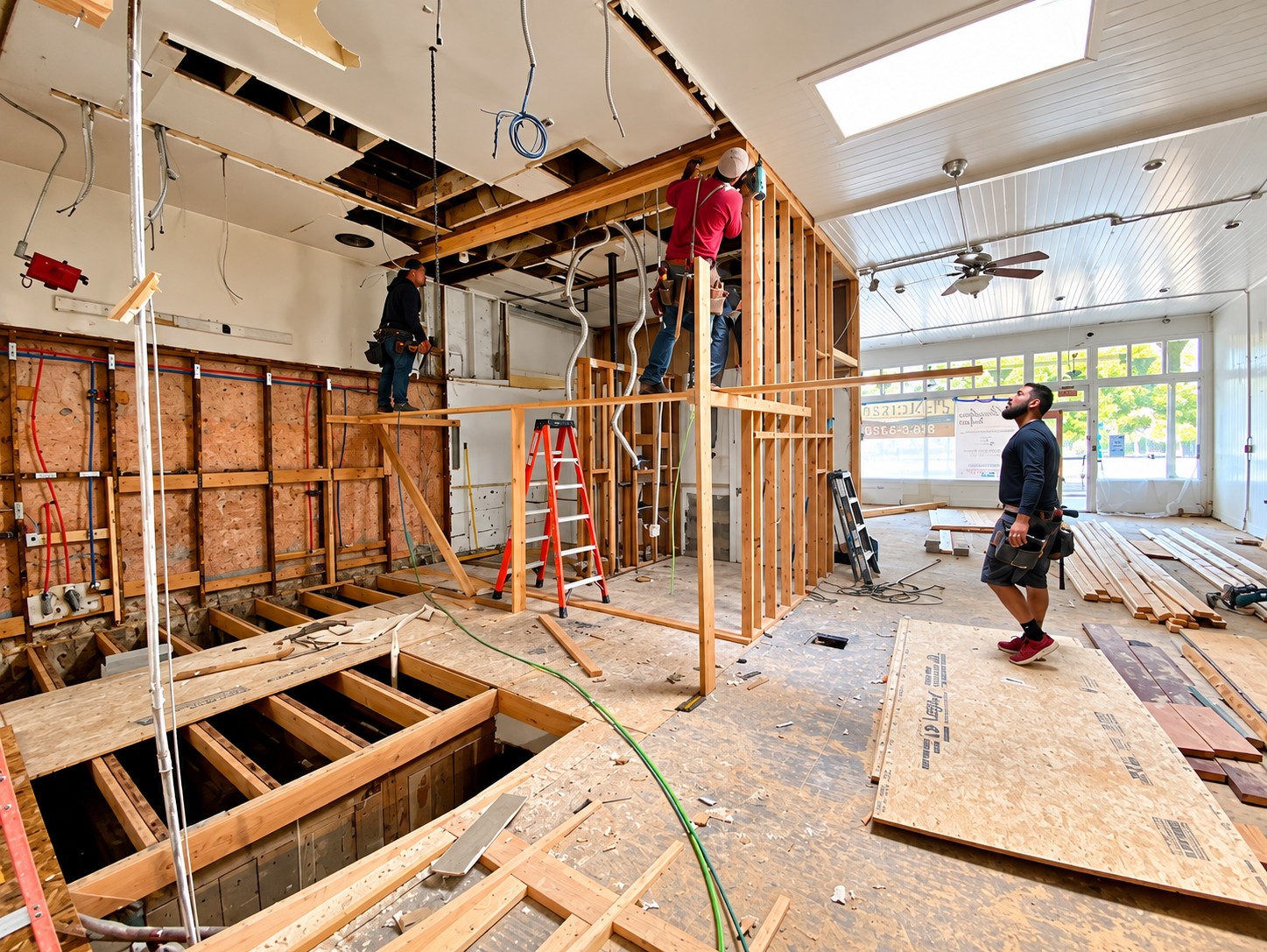 Commercial buildout 12 - Mercado Construction & Design