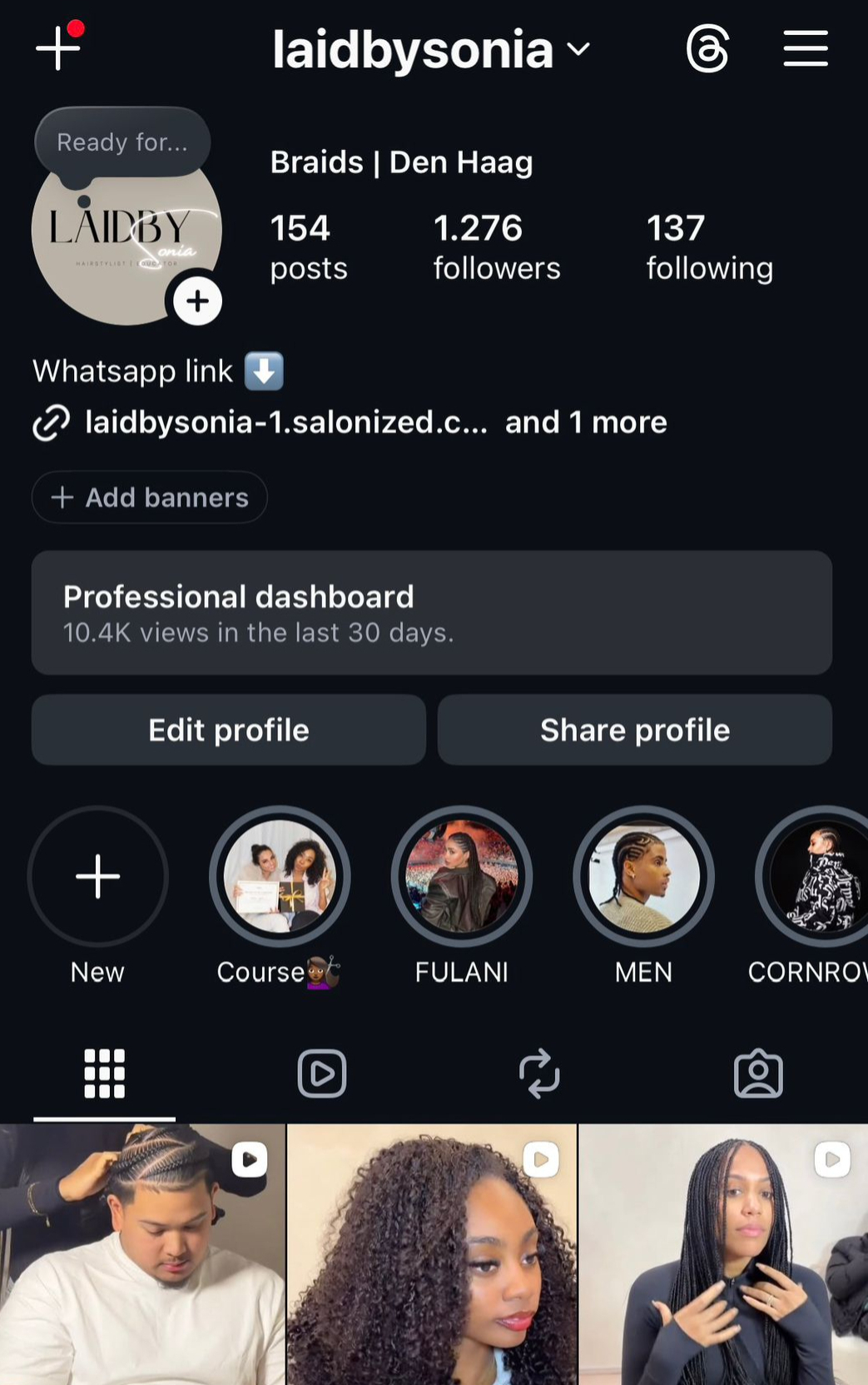 Laid by Sonia Instagram