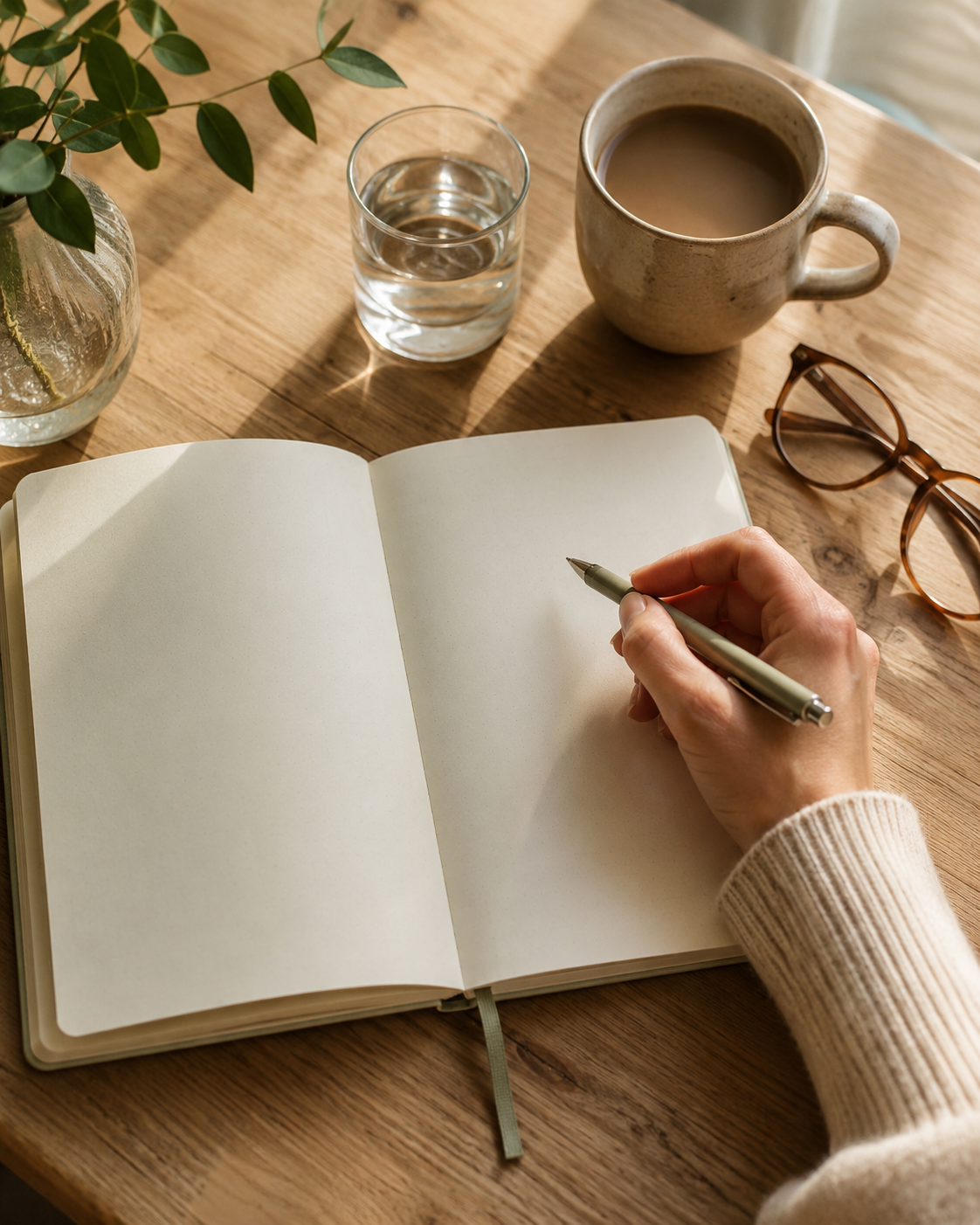 The Written Promise — blank journal