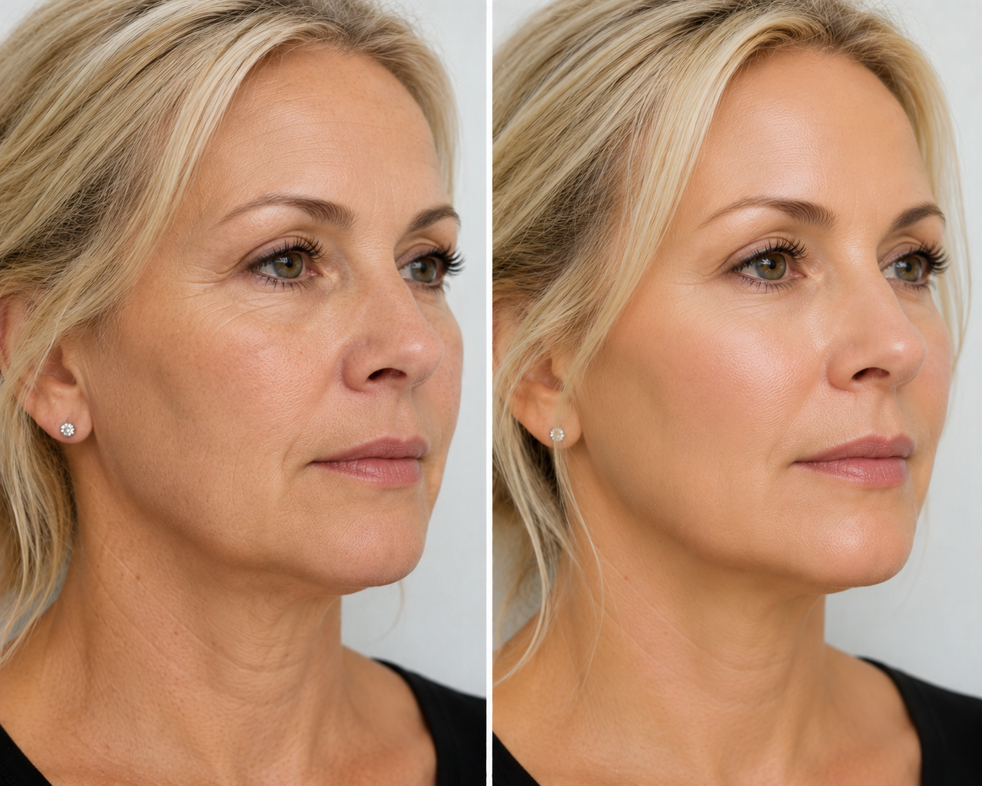 LPG Facial results, before and after