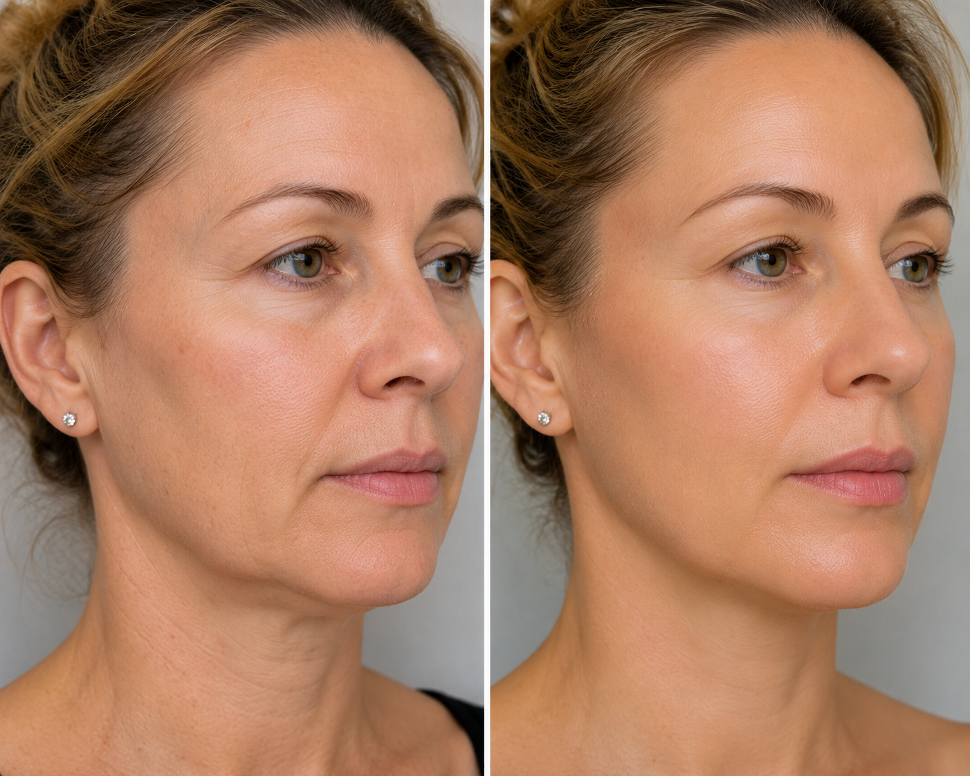 LPG Facial results, before and after