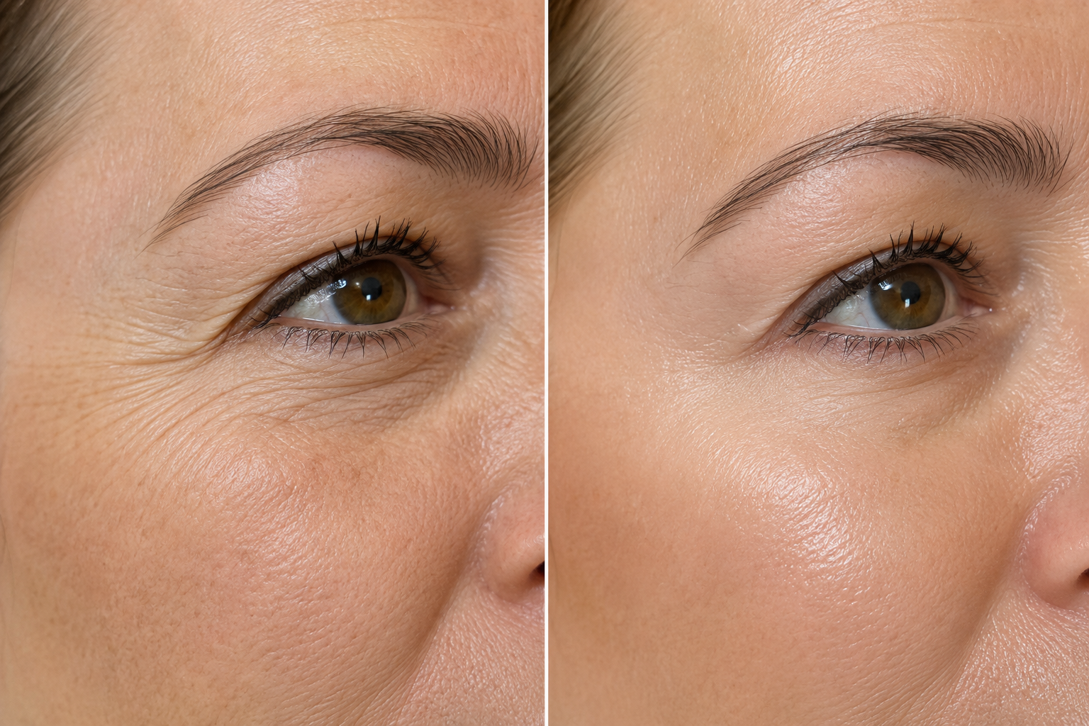 Spider Eye Booster before and after 1