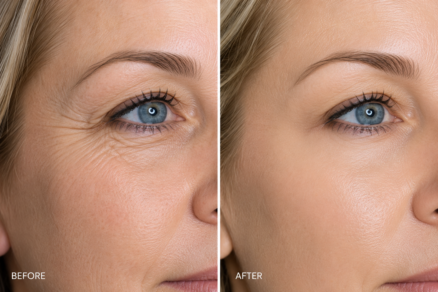 Spider Eye Booster before and after 3