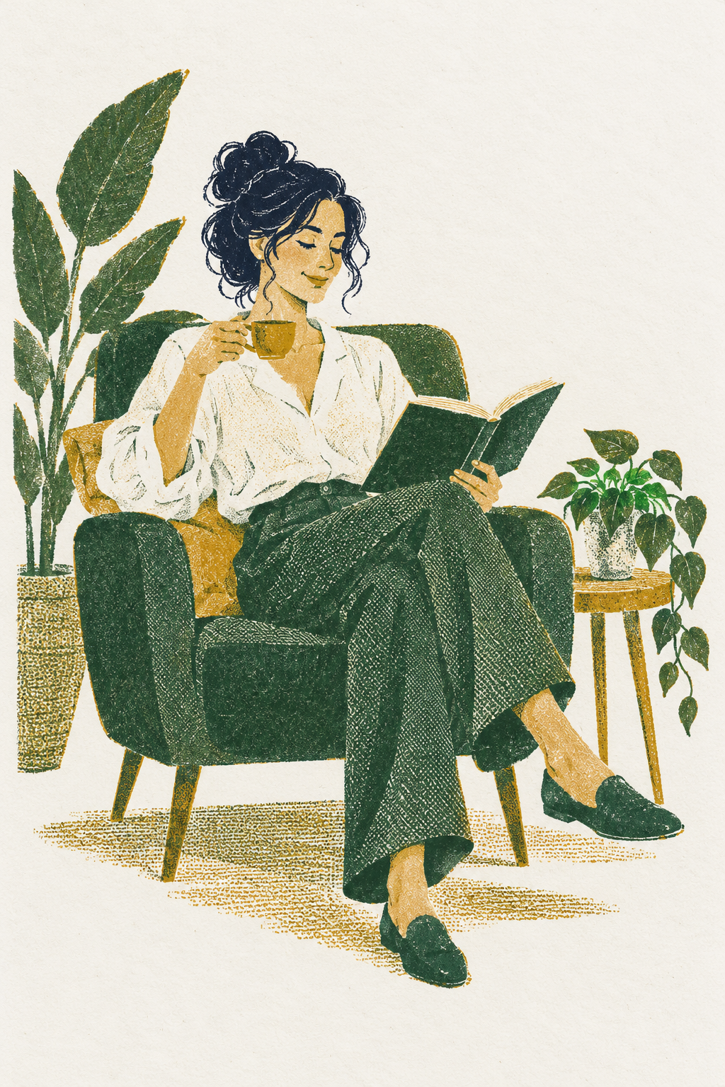 The Scaler, illustrated in the Wealth and Freedom Riso style
