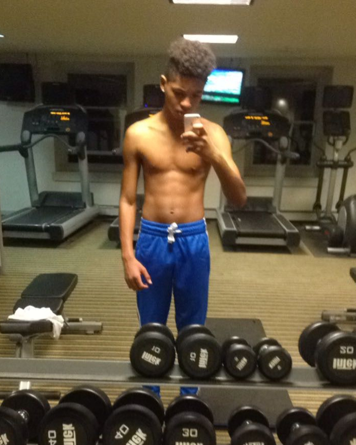 Nashawn am Anfang — 60 kg