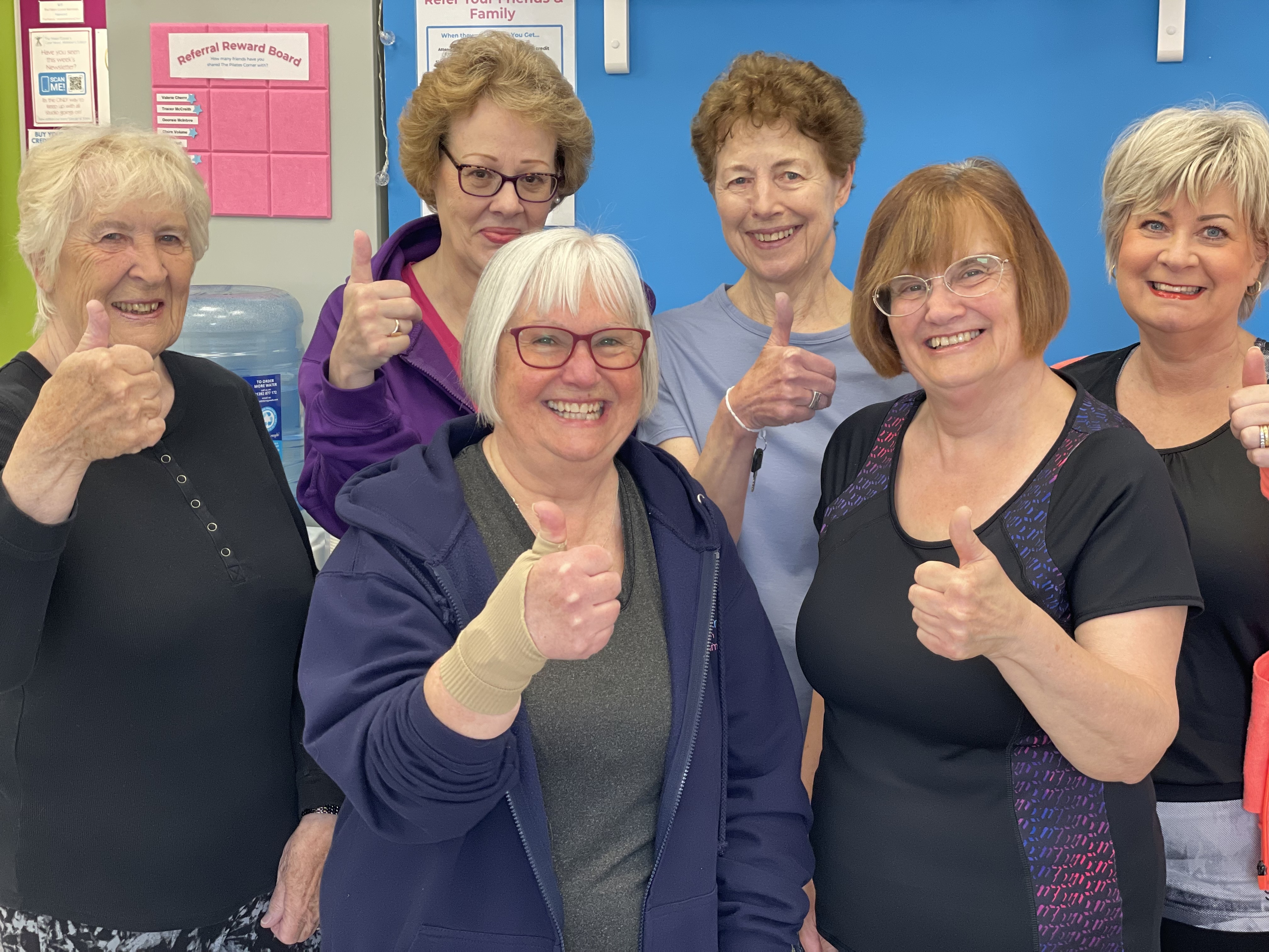 Members at The Pilates Corner in Baldock