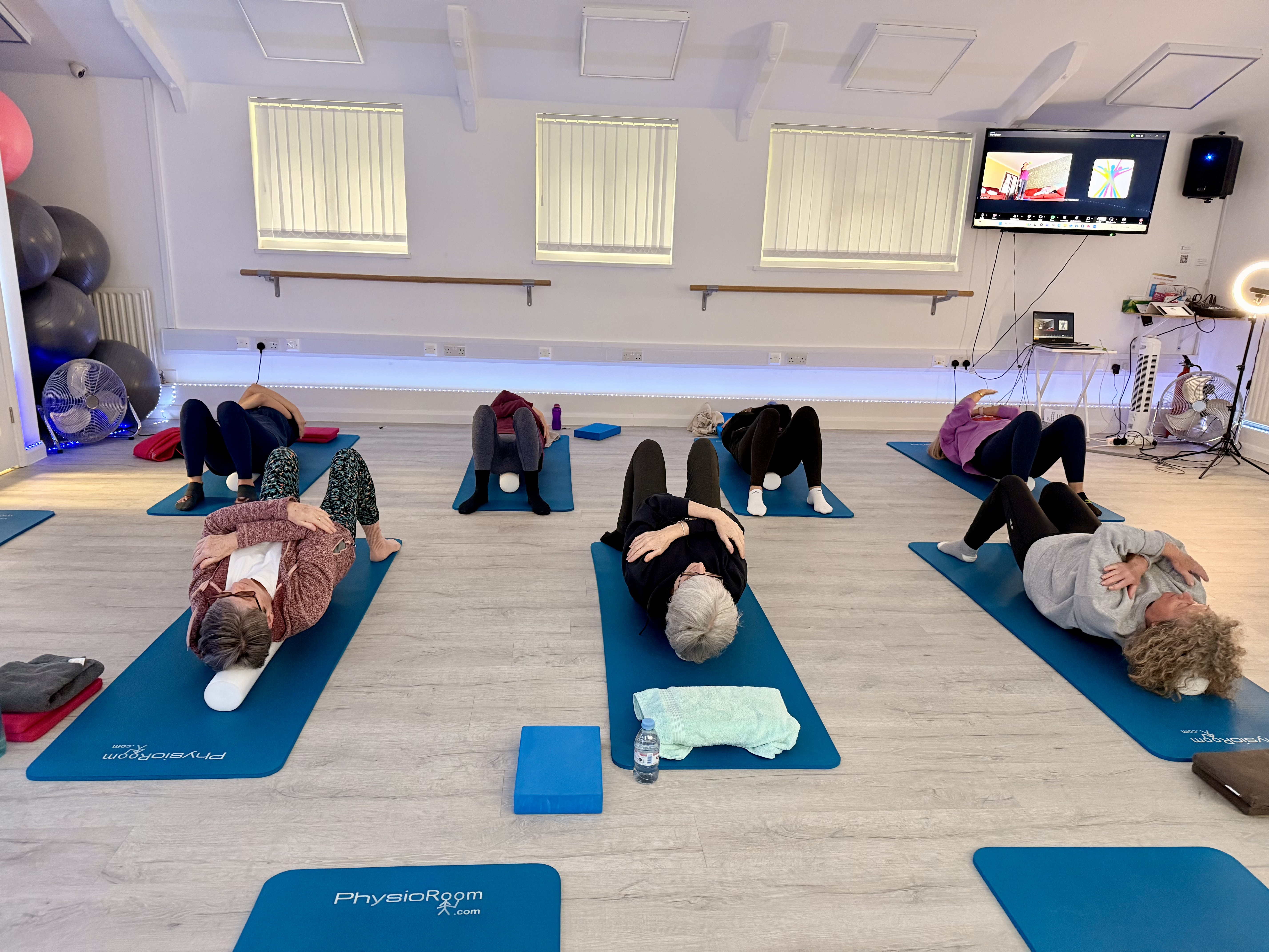 Trigger Point Pilates class at The Pilates Corner Baldock