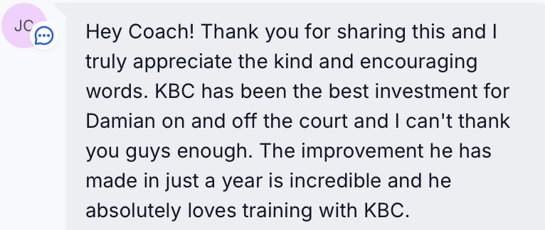 Julissa, Kaizen Basketball Collective parent, shares a testimonial about her son Damian
