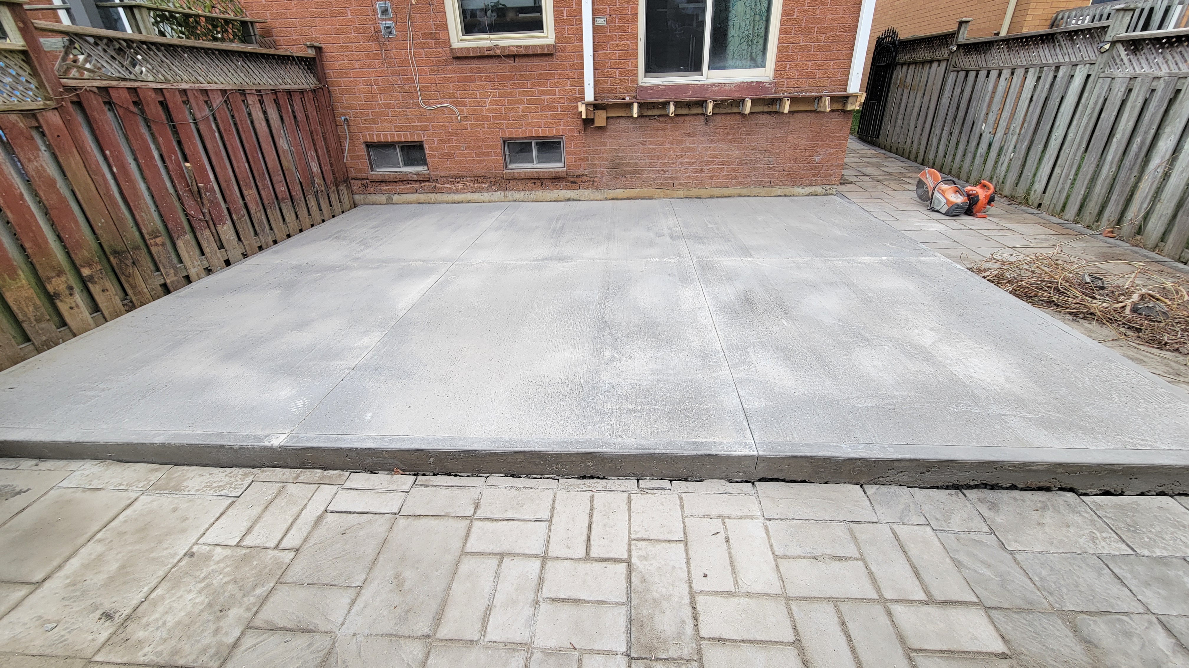 <h3>Broom Finish Concrete</h3>