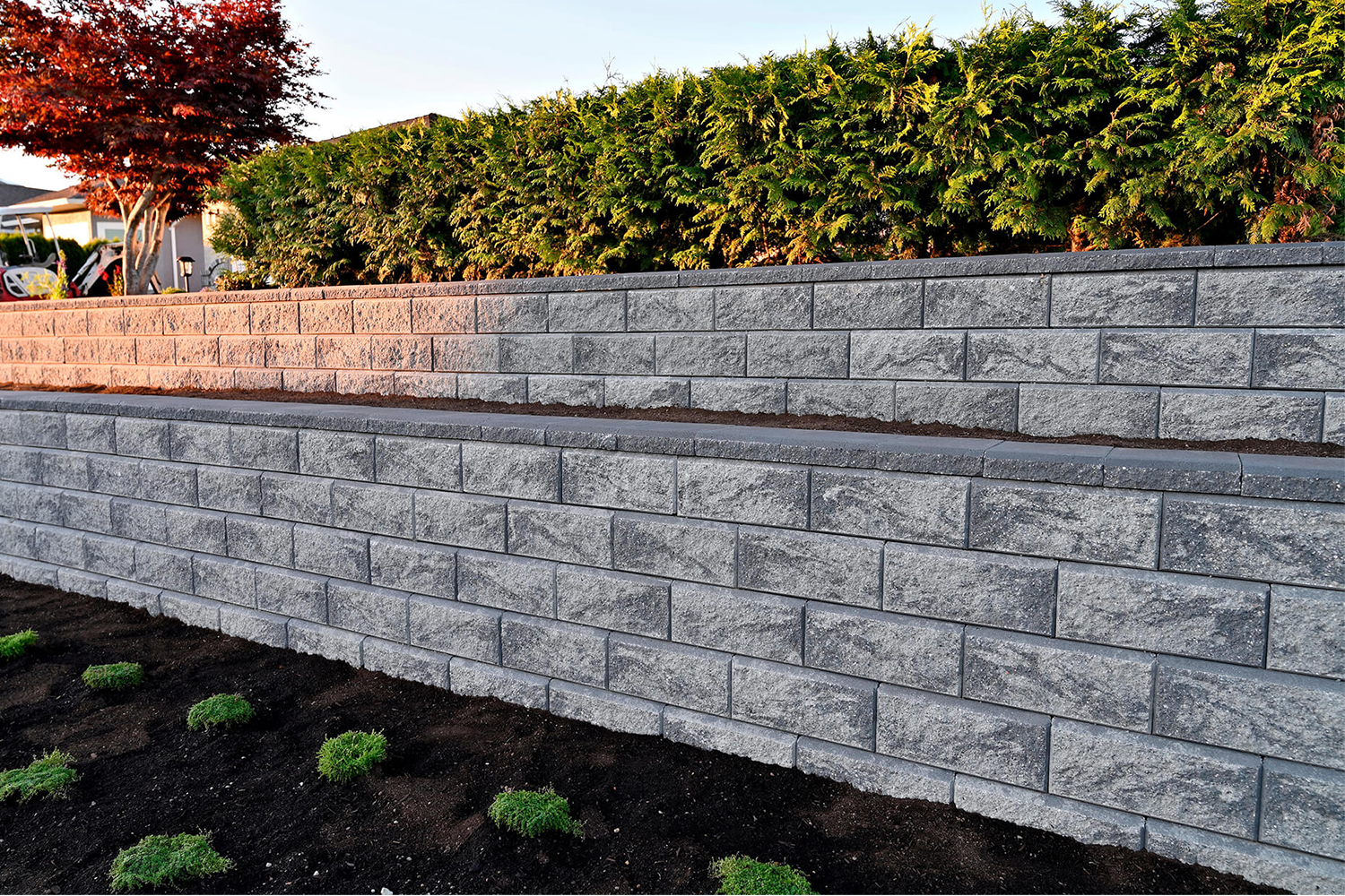 <h3>Retaining Wall Installations</h3>