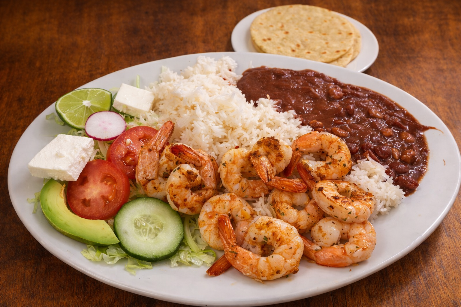 CAMARONES A LA PLANCHA