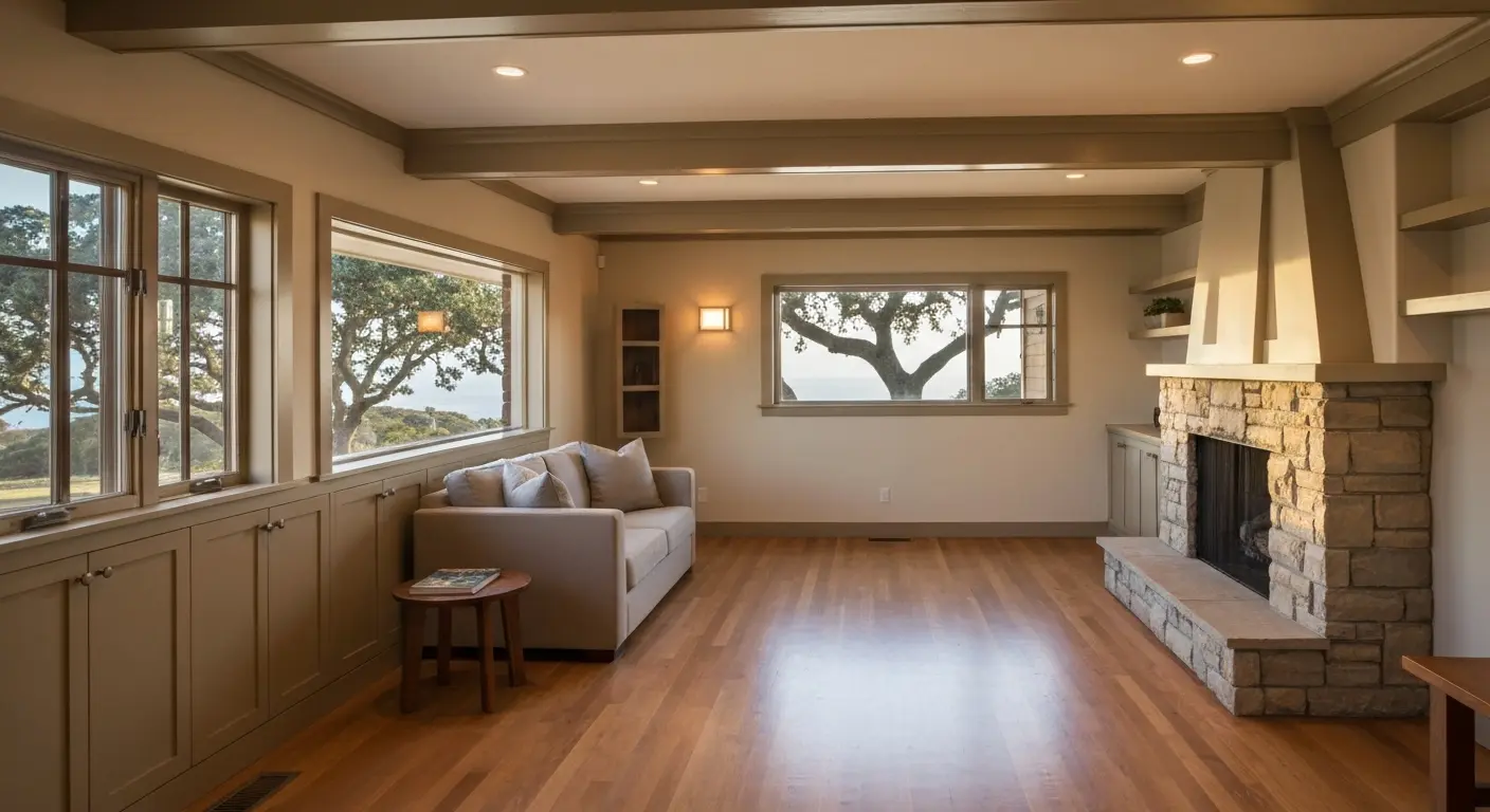 Living area remodel