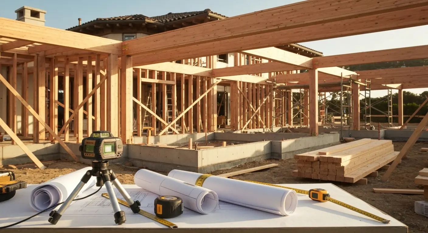 Luxury home construction