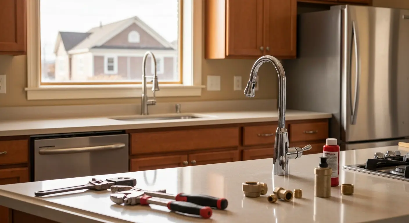 Plumbing and appliance installation