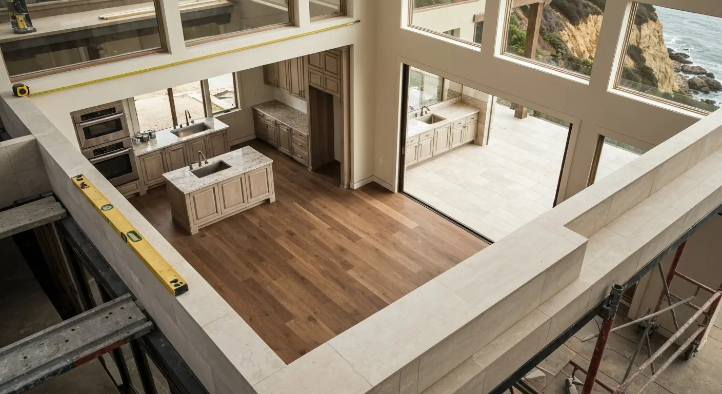 Luxury home construction