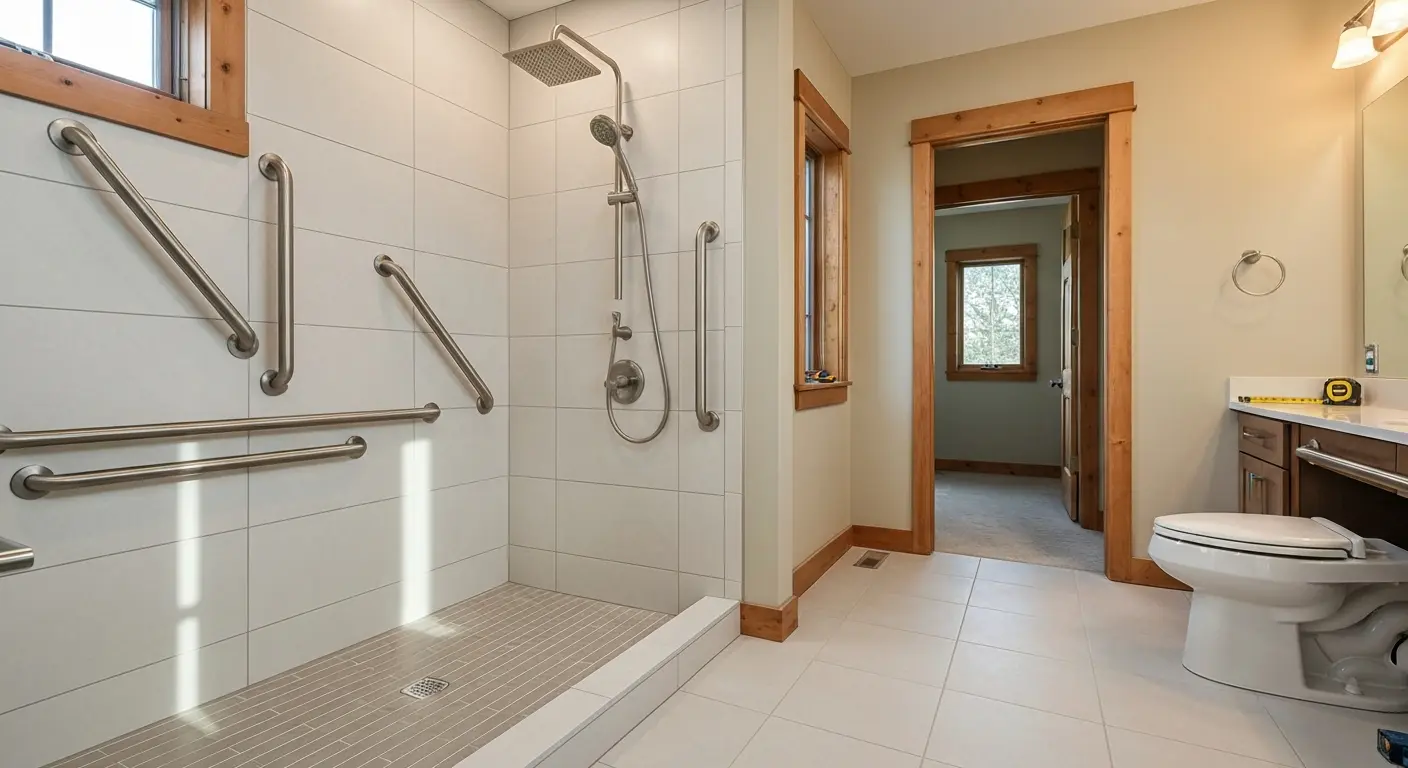 Accessible bathroom design