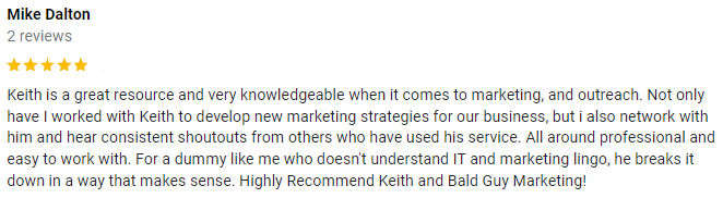 Rich Rye - The Lead Leader is the best value in marketing for small business and the level of care from Keith is priceless!