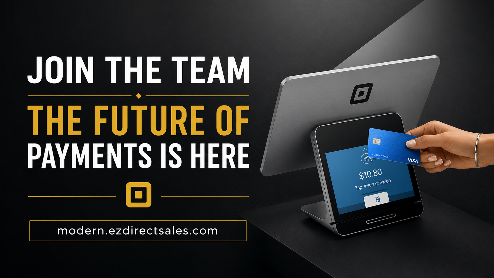 Square POS system and modern payment processing technology