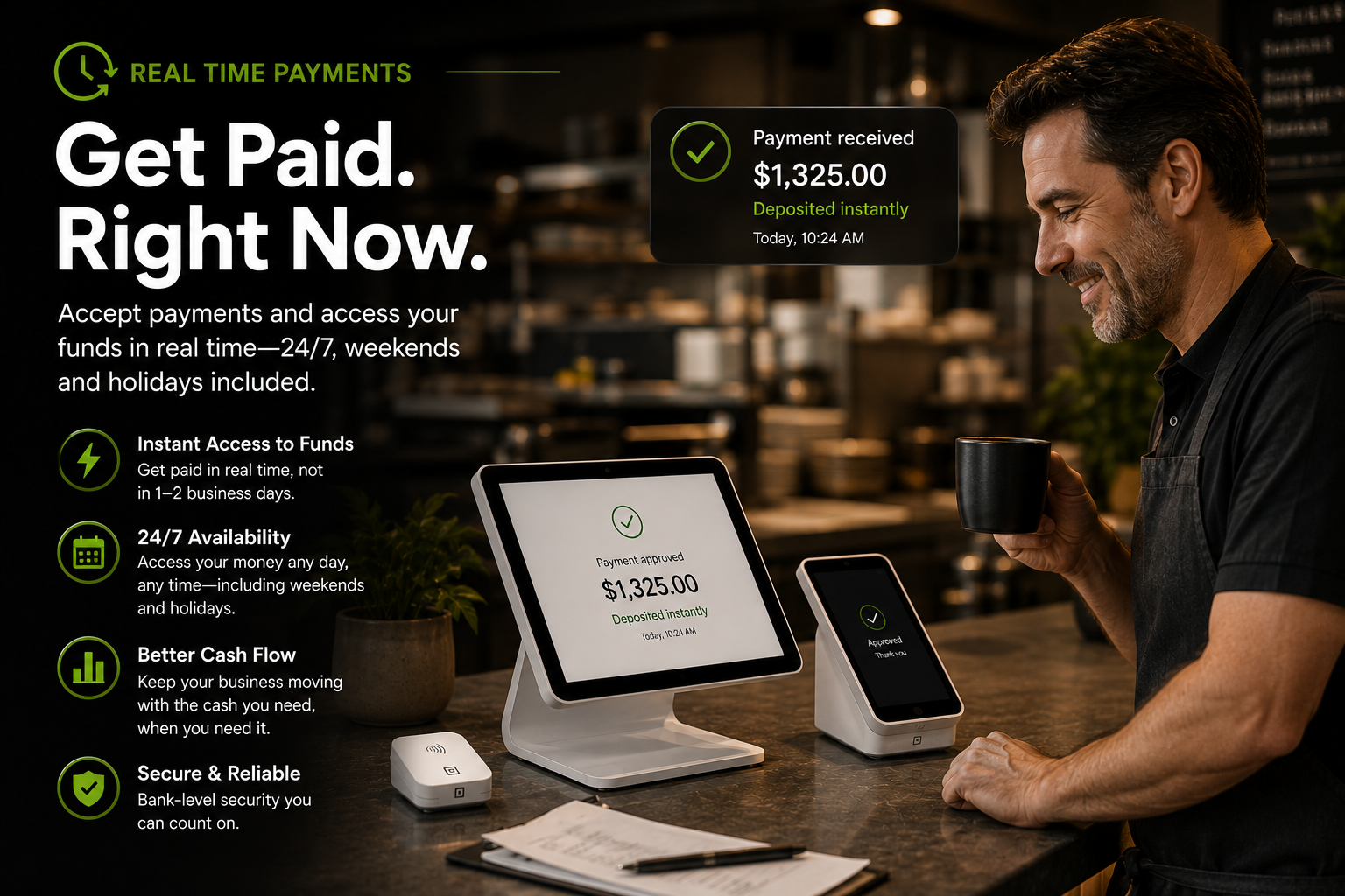 Real time payments