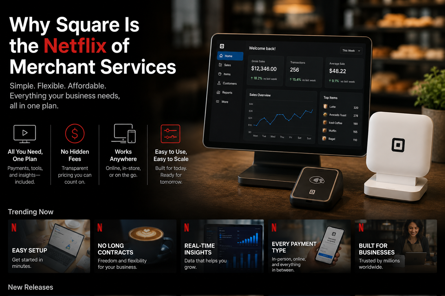 Why Square Is the Netflix of Merchant Services
