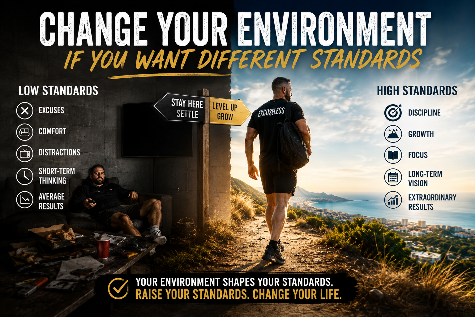 change your environment
