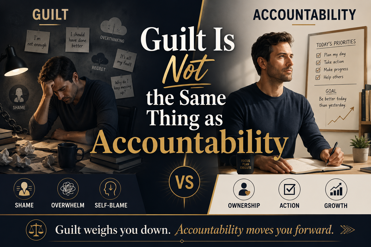 guilt vs accountability