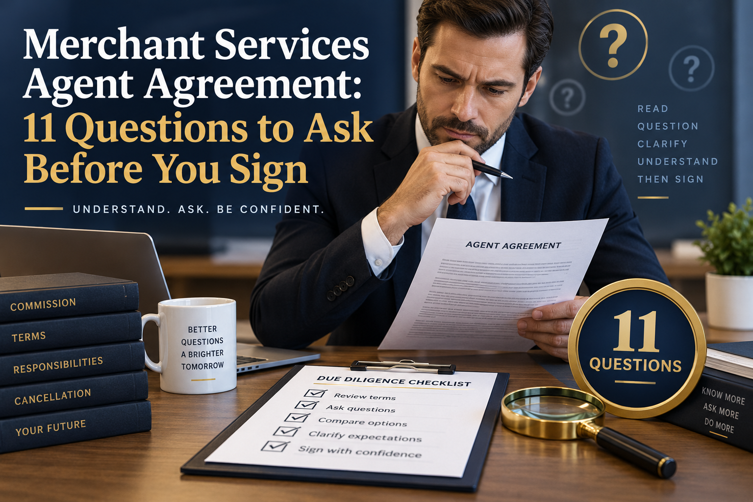 merchant services Schedule A costs and residual payout explaine