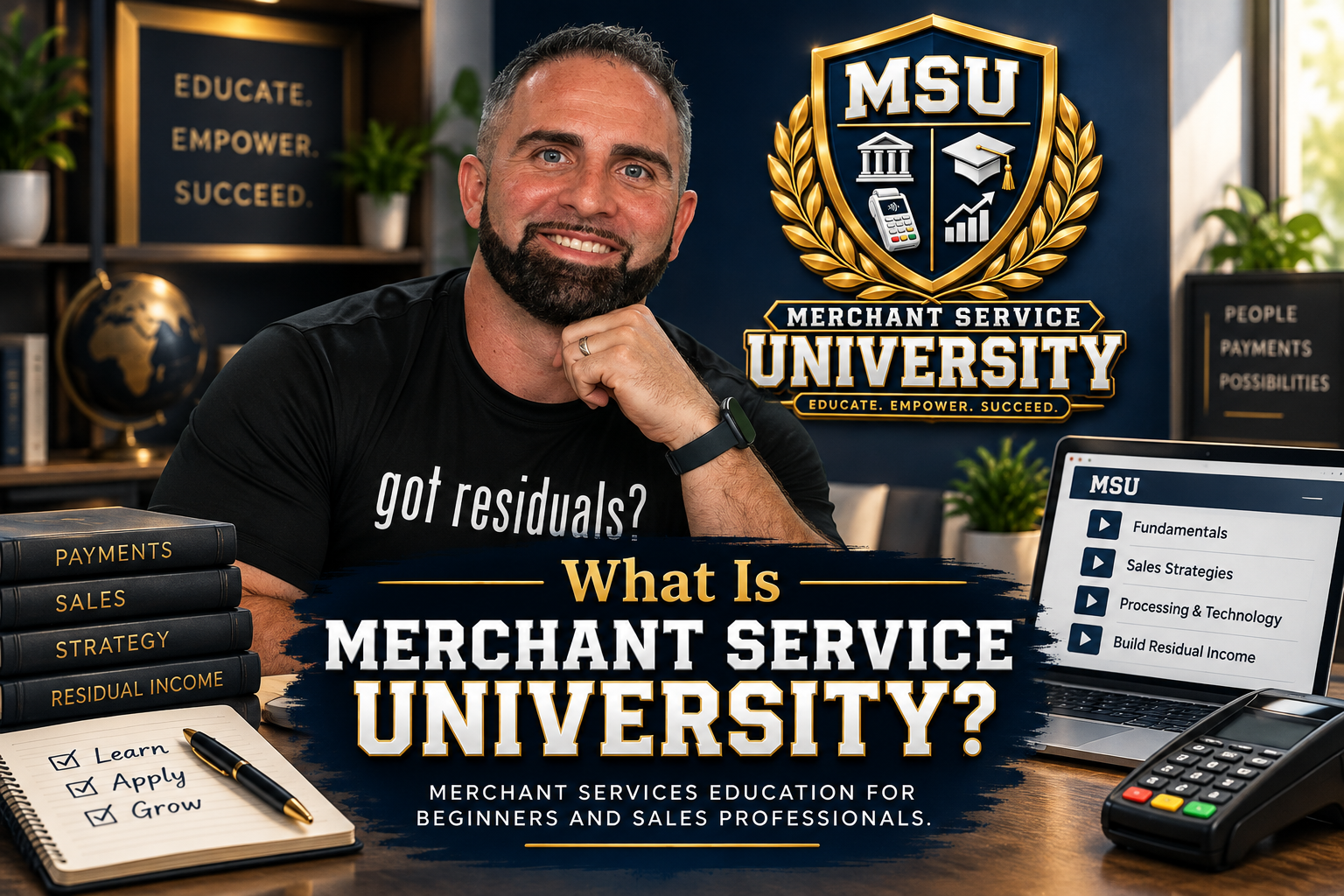 what is merchant service university