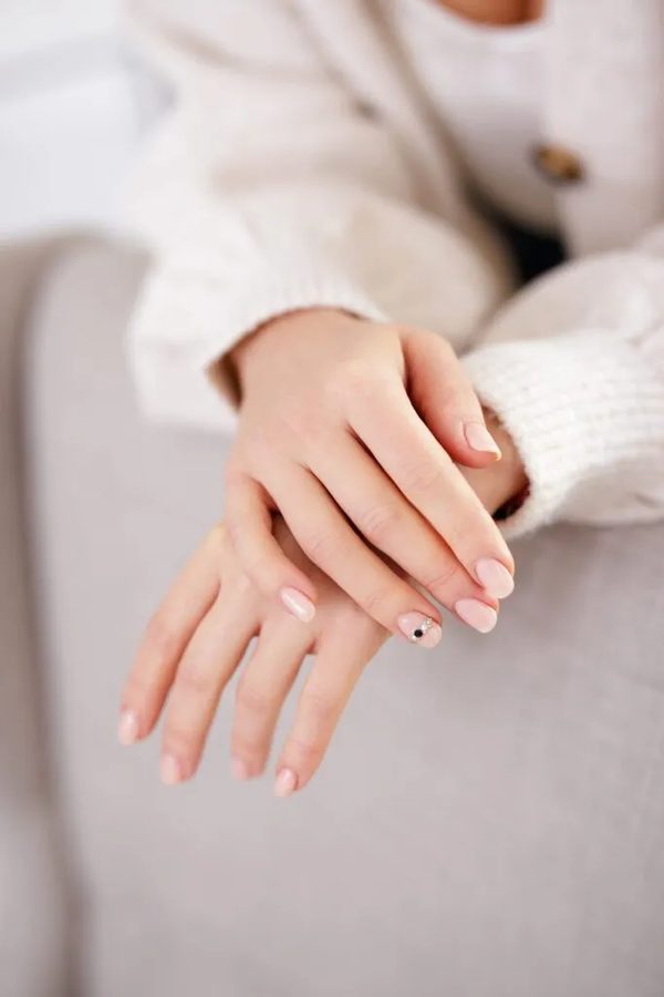 Manicure at La Vela Nail Lounge in Clermont FL