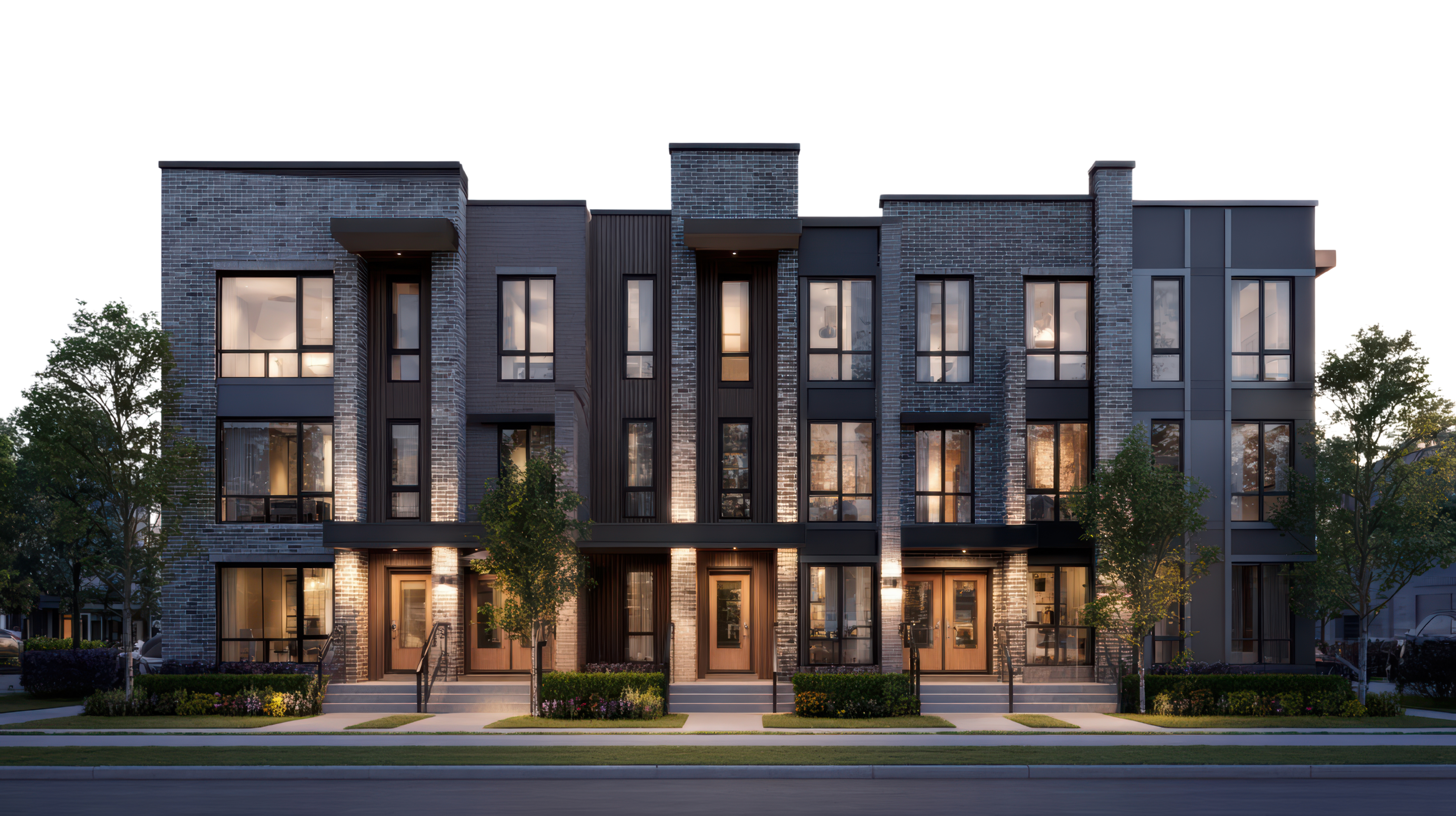 Modern townhome development representing sustainable and long-term real estate investment
