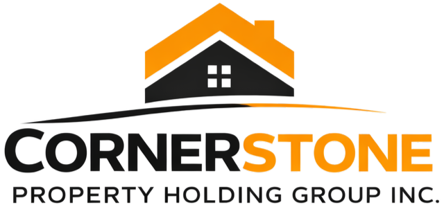Cornerstone Property Holdings logo representing real estate investment consulting firm