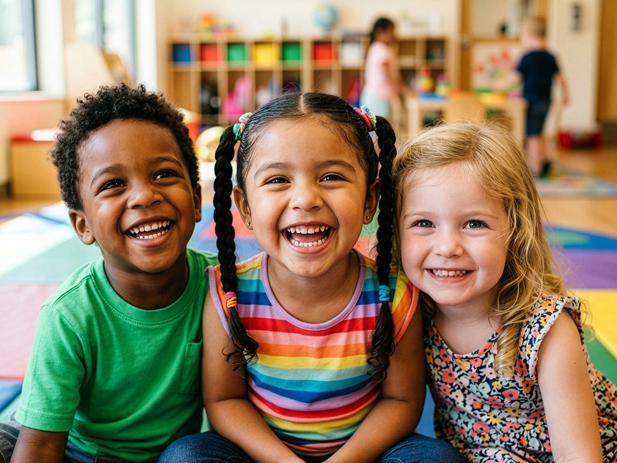 Children learning at Upbring Head Start Preschool in Nueces County