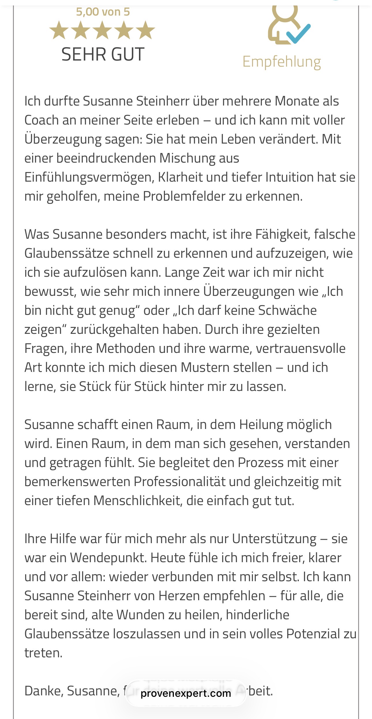 Erfahrungsbericht