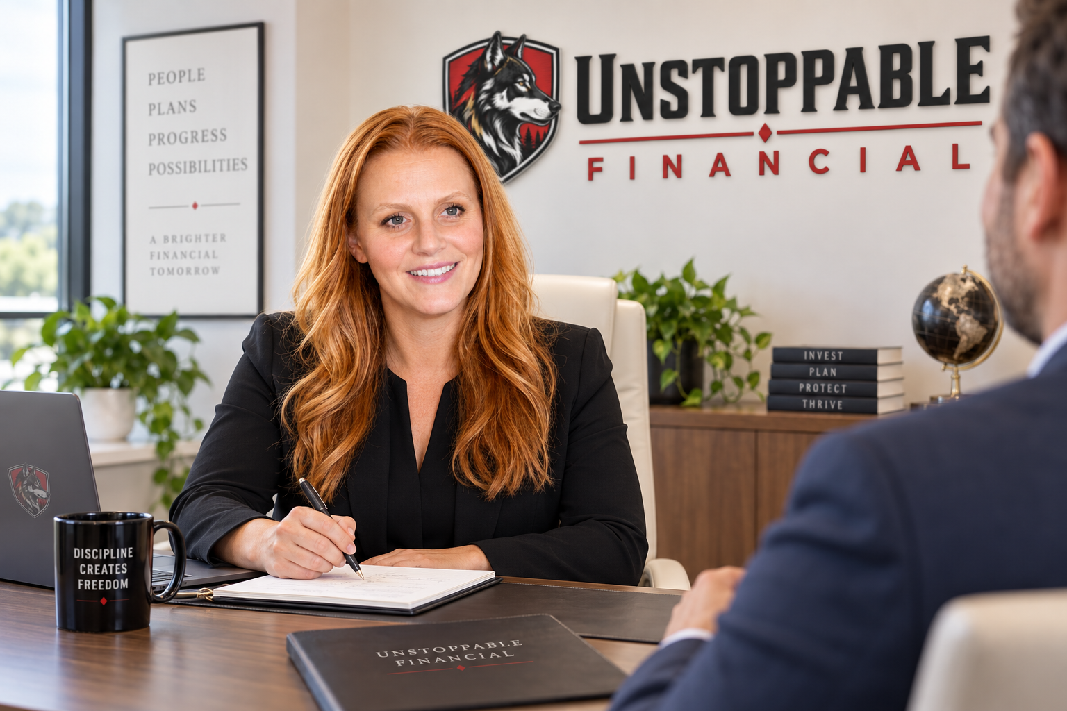 Lindsey M in office