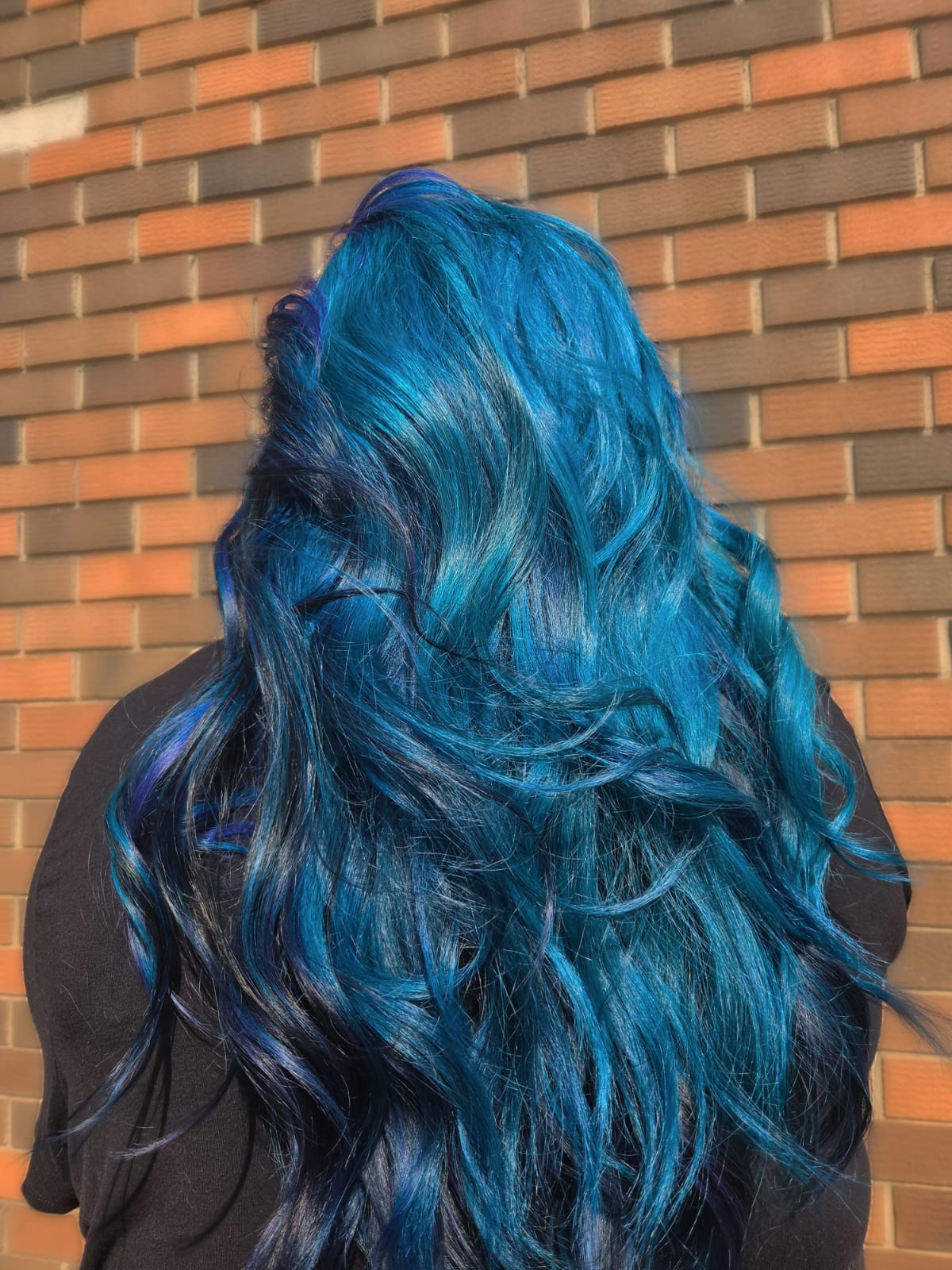Vivid hair color