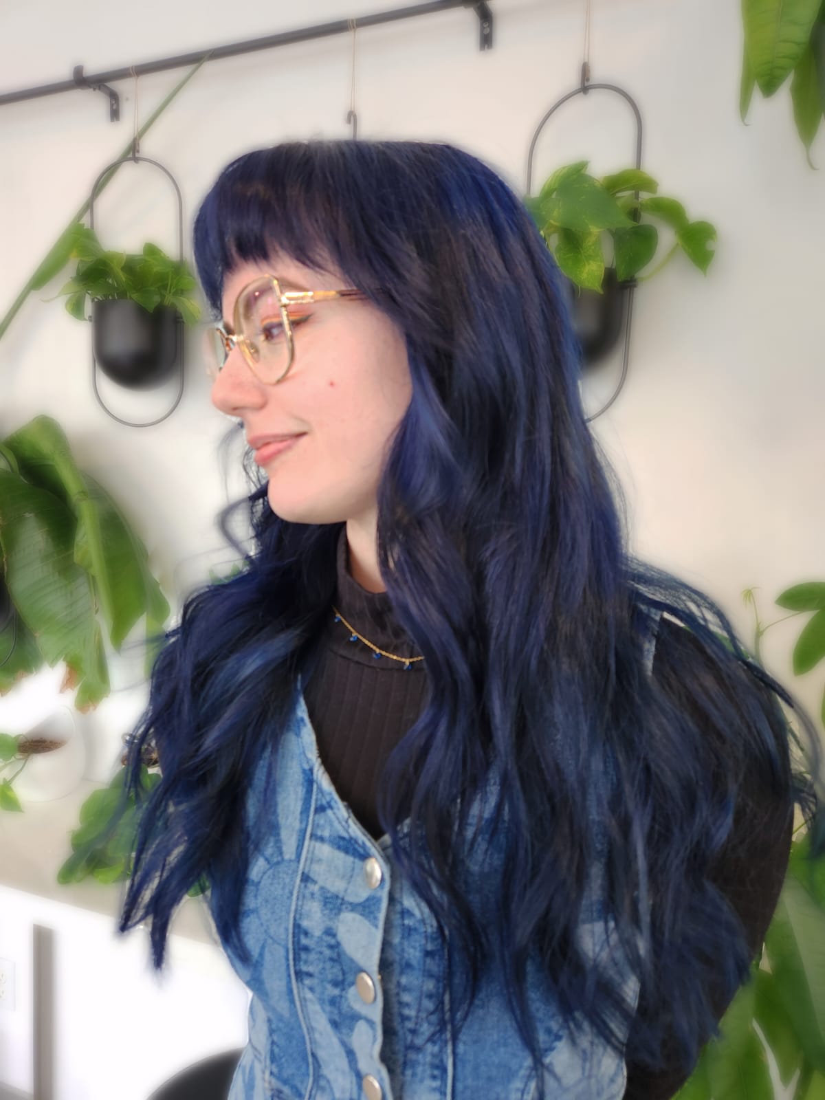 Vivid hair color