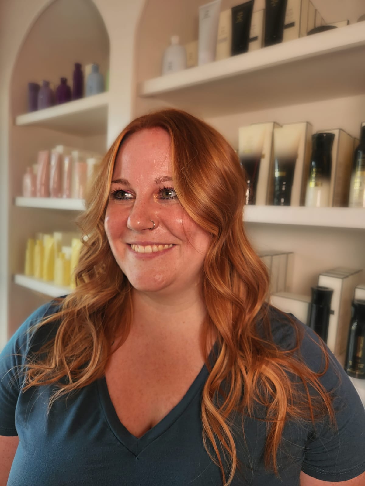 Vivid hair color