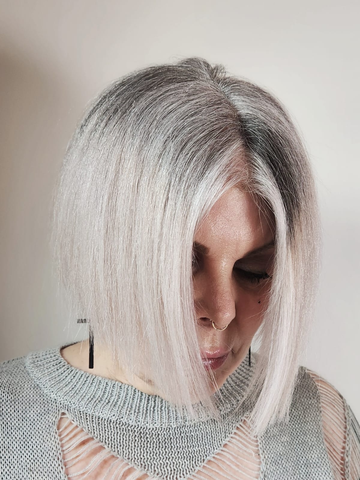 Blonde hair color
