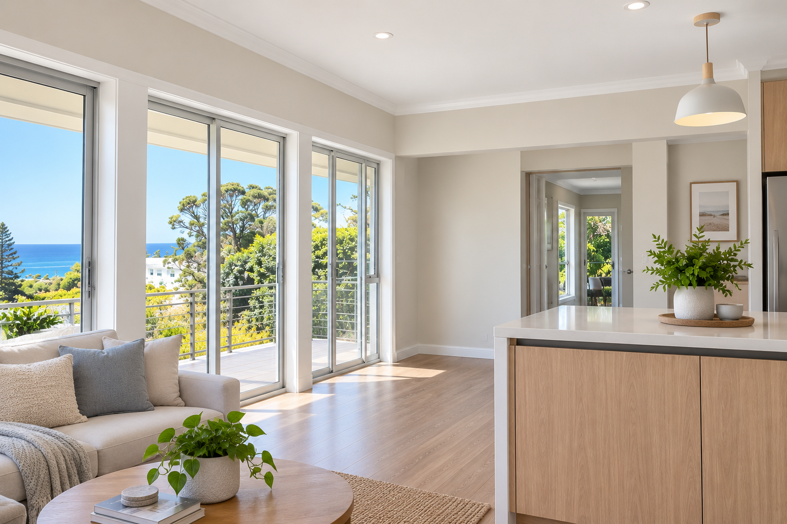 Professional interior painting with smooth walls and clean finishes in Wollongong