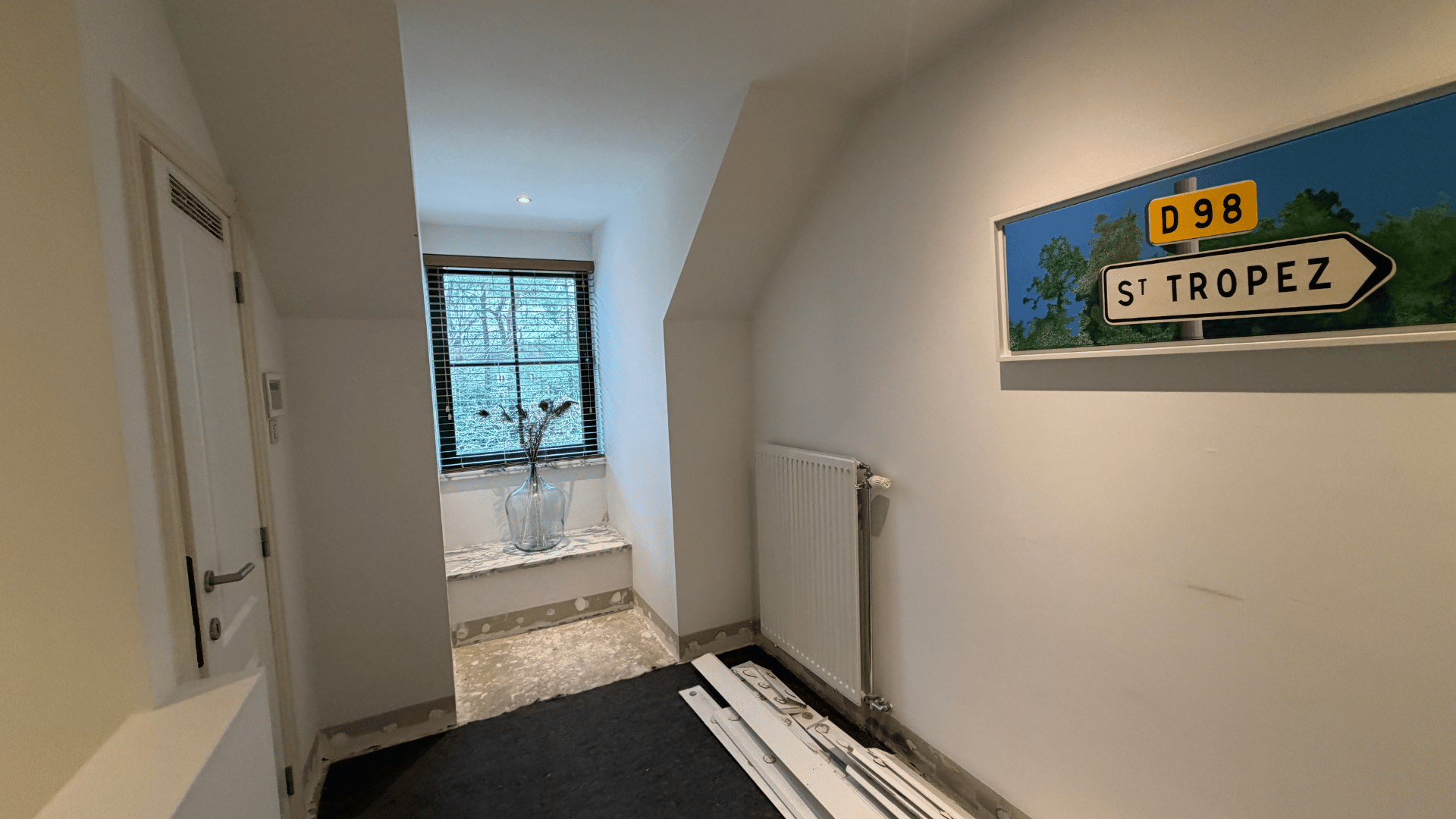 Voor de renovatie